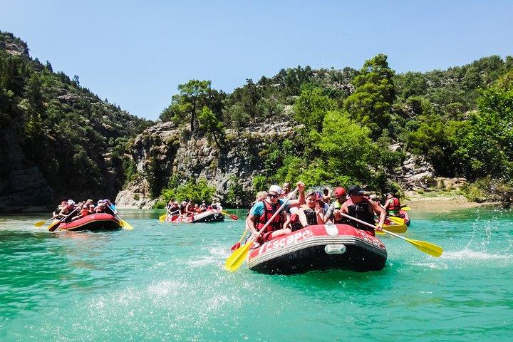 Rafting at Koprulu Canyon with Zipline Incl. Lunch f/Antalya