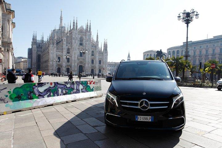 LINATE -MILANO airport transfer with private Luxury Van.