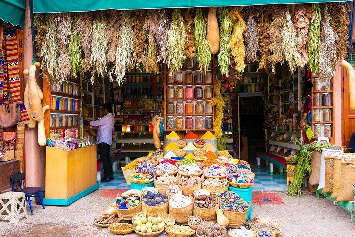 Shopping tour in the souks of Marrakech medina