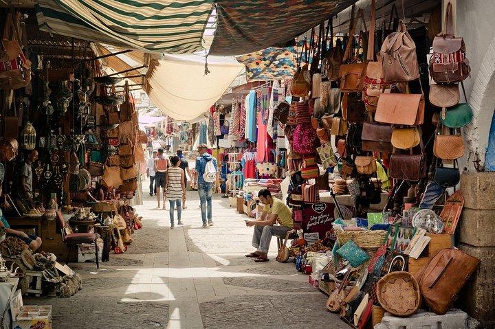 Shopping tour in the souks of Marrakech medina