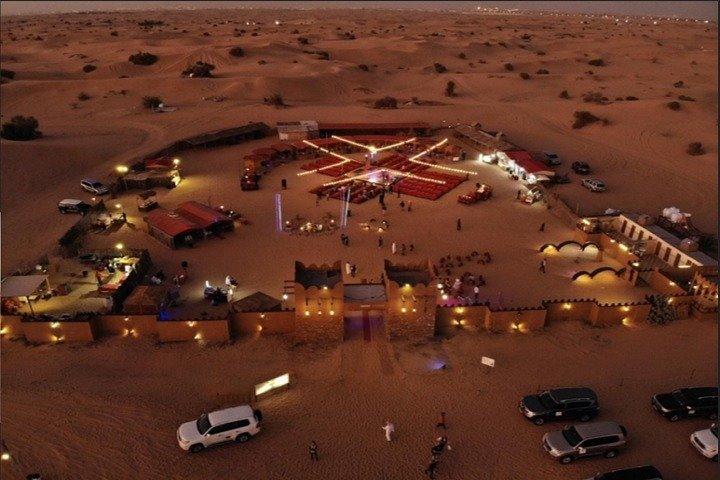 Sunset Desert Safari With BBQ Dinner, Camel Ride, Belly Dancing from Dubai