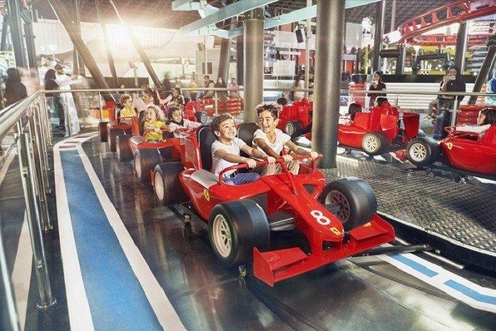 Warner Bros World and Ferrari World Combo Ticket with transfer from Dubai