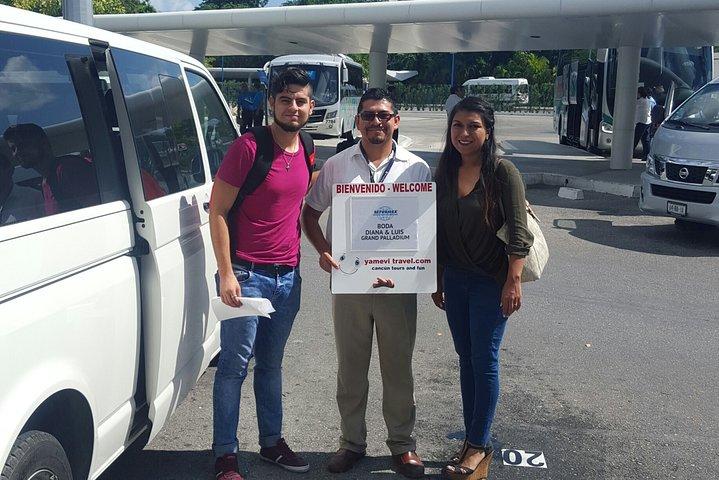 Private transfer to Cancun Airport from hotels in Cancun Area