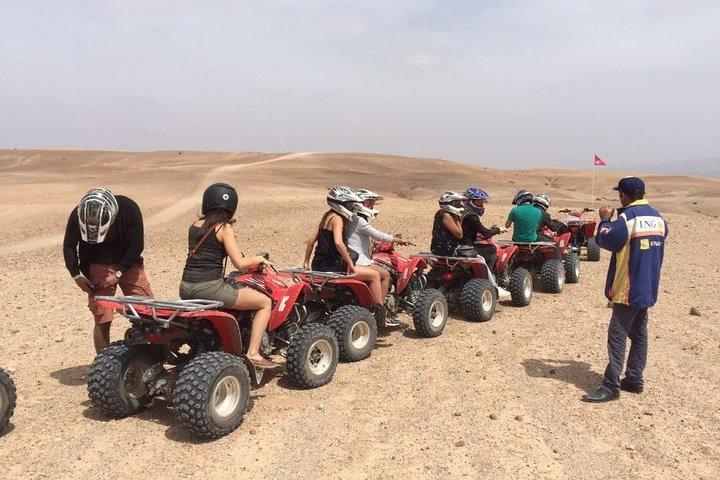 Agafay Desert: Quad Bike & Camel Ride