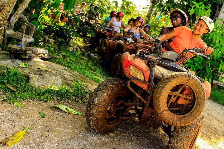 ATV Experience with Ziplines and Cenote Swimming from Cancun
