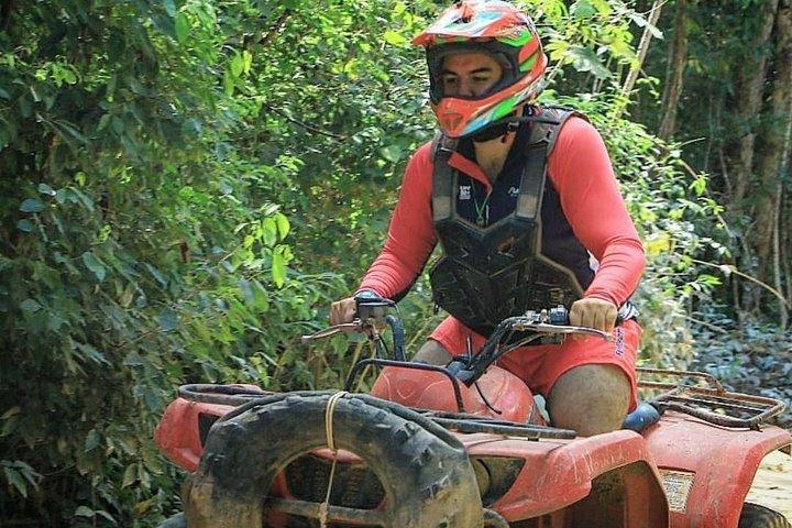 ATV Experience with Ziplines and Cenote Swimming from Cancun
