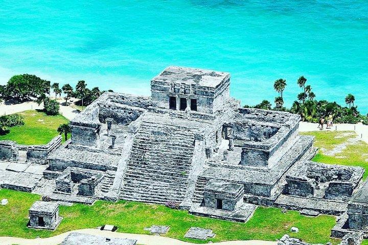 Tulum, Coba, Cenote and Playa del Carmen in Full-Day Tour from Cancun