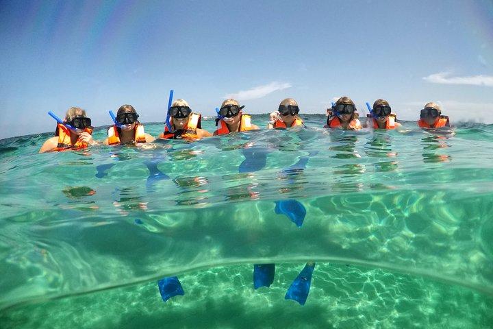 Speedboat adventure in cancun waters