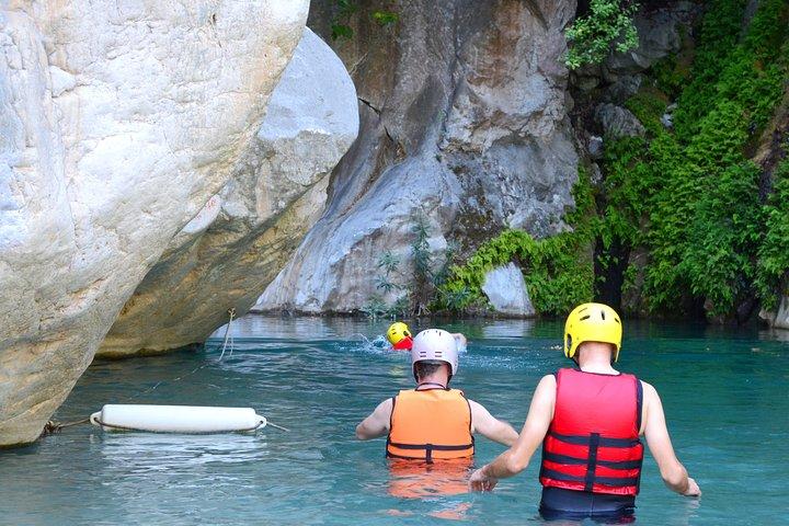 Canyoning and Rafting Adventure incl. Lunch from Belek