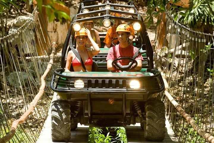 Extreme, cultural & nature adventure, 2 amazing parks in the Riviera Maya.