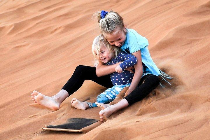 Abu Dhabi: Morning Desert Safari with Camels and Sandboarding