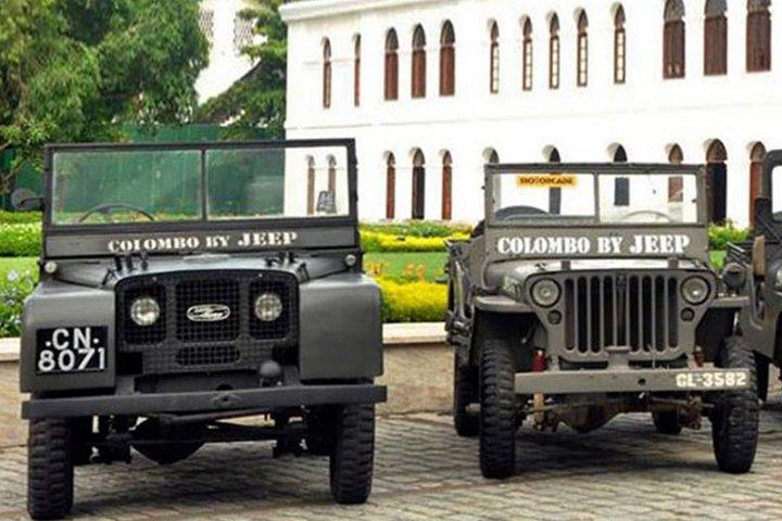 Colombo City Tour by Vietnam War Jeep from Colombo Seaport