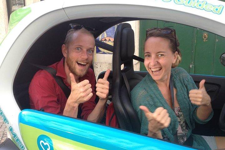 Electric Car Tour of Lisbon Old Town and Belém with GPS Audio Guide