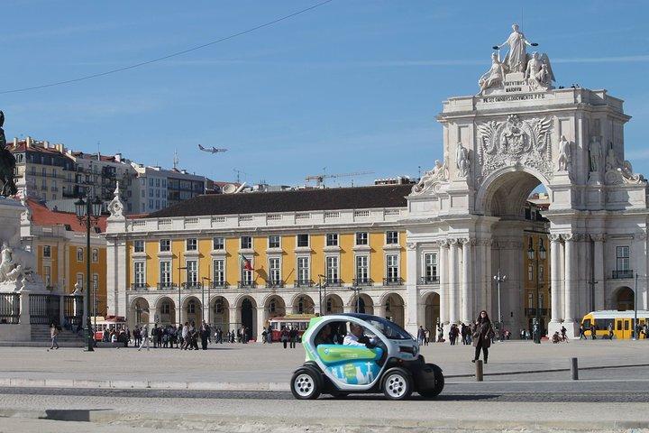 Electric Car with GPS Audio Guide Full Day Tour in Lisbon
