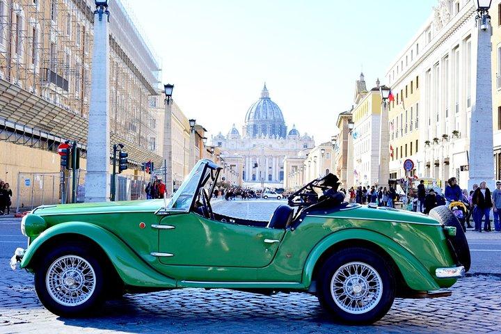 Rome Panoramic Tour by Classic Cabriolet