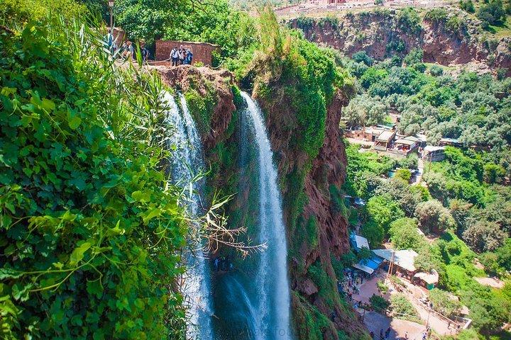 Ouzoud waterfalls day trip excursion from Marrakech