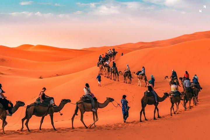 Marrakech to Merzouga 3-Days Group Desert Tour