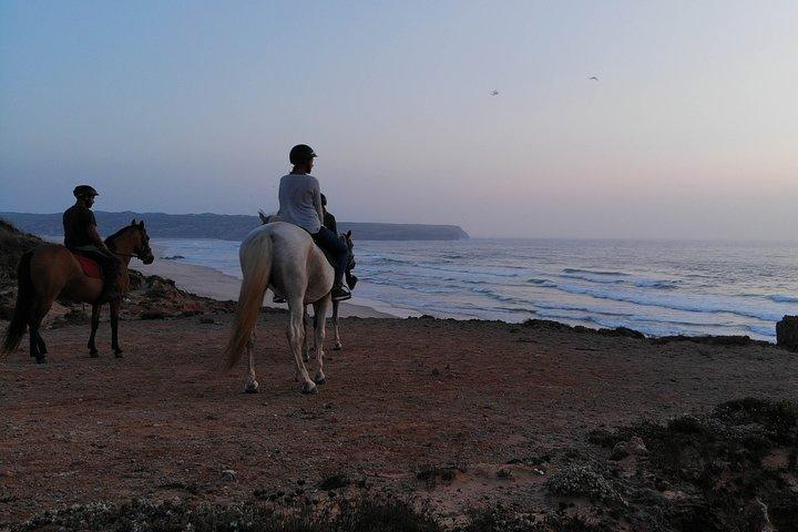 Bordeira Beach - Horse Riding Tour at Sunset