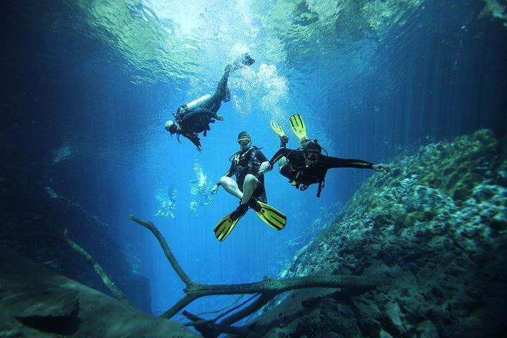 Skip the Line: Lagoa Misteriosa Admission Ticket with Scuba Diving Experience