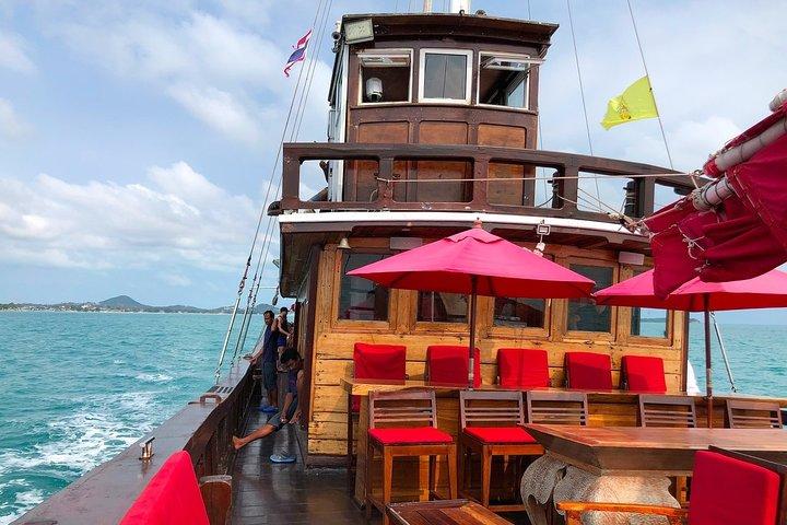 Red Baron Chinese Sailboat Tour from Koh Samui
