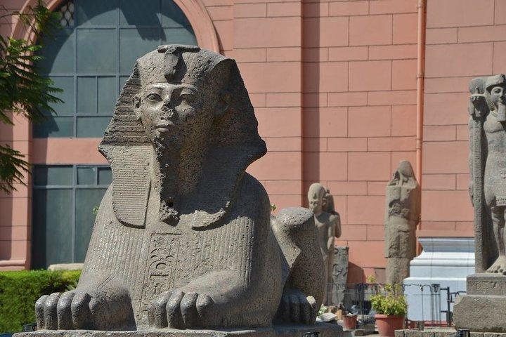 Private Half-Day Tour of Grand Egyptian Museum and Pyramids