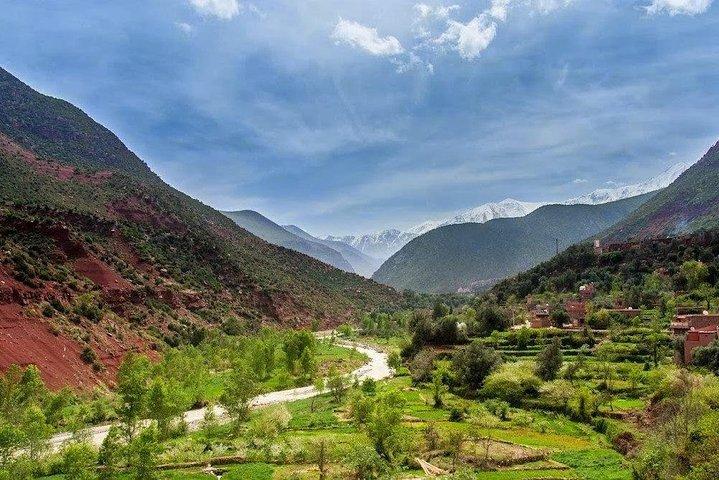 Three Valleys and the Atlas Mountains with Camel Ride and Lunch from Marrakech