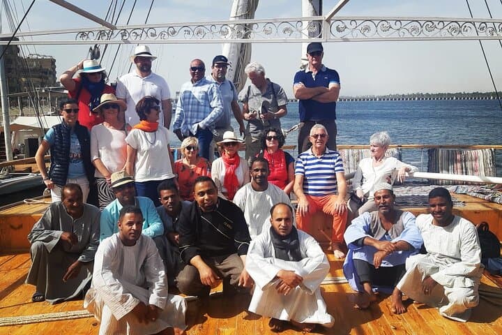 3 Days Dahabiya Nile Cruise from Aswan to Luxor