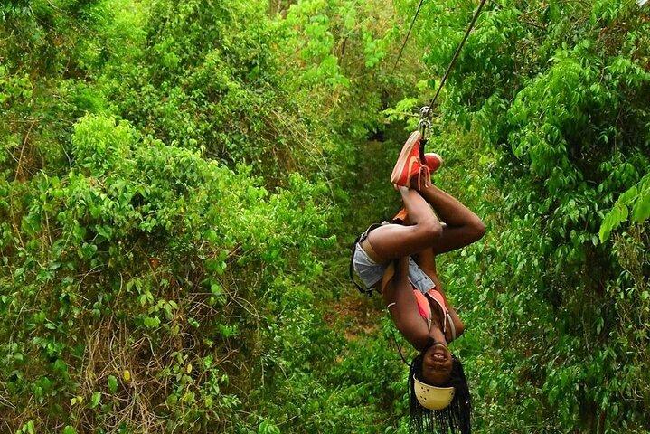 ATV SINGLE from Cancun with Ziplines and a Cenote swim experience the best price