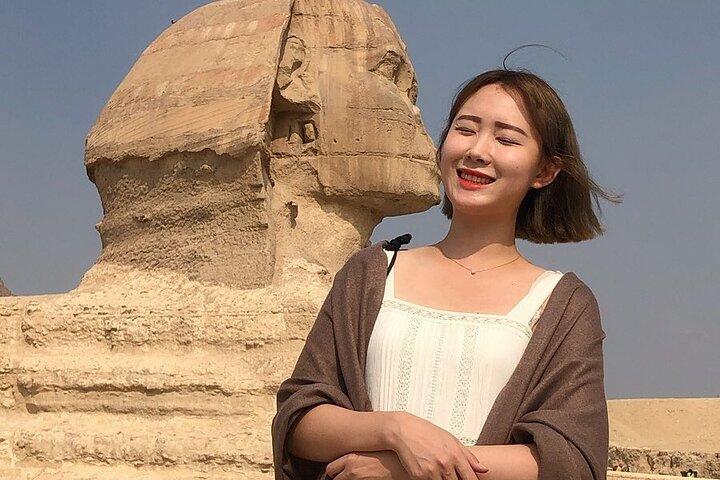 Cairo Combo Tour to Giza Pyramids, Sphinx, Egyptian Museum & Coptic Cairo+ Lunch