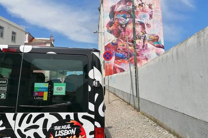 The Real Lisbon Street Art Private Guided Tour by Minivan