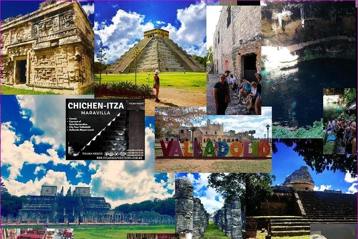 CHICHEN-ITZA MARAVILLA - Cenotes & Valladolid Private Tour