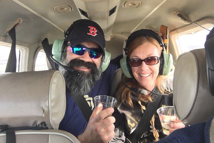 New Orleans VIP Sightseeing Flight with Champagne & Chocolates or Wine & Cheese