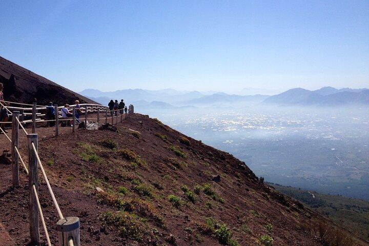 Pompeii SkipTheLine and Mt Vesuvius with Lunch&WineTasting from Rome