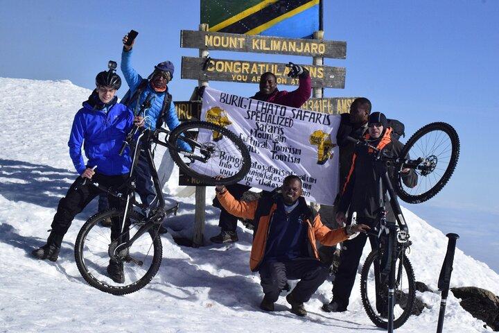 Best 5 Days Kilimanjaro Bike Trek Tour via Marangu Kilema Route