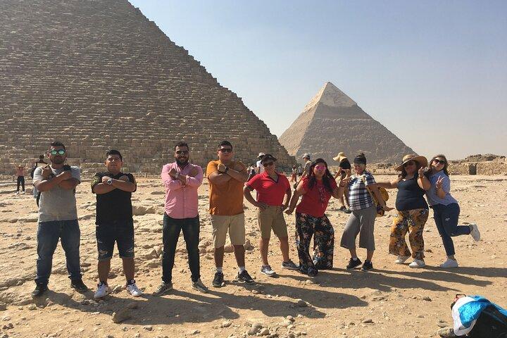 Extraordinary Pyramids,Memphis-Sakkara tour;Solo/Group