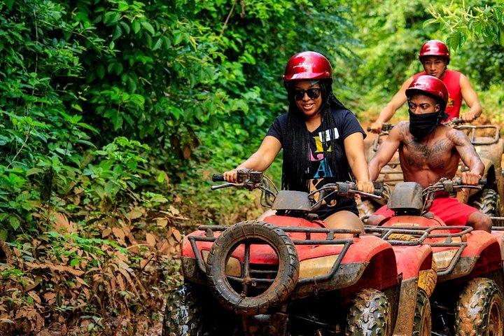 Adrenaline Experience with ATV Single, Ziplines on Cenote