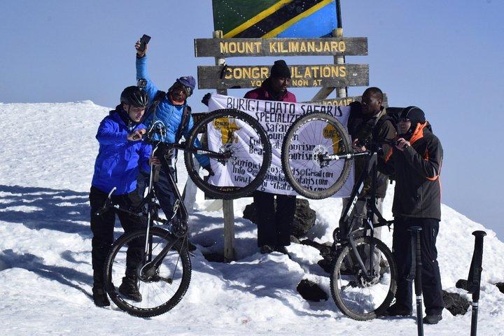 Best 5 Days Kilimanjaro Bike Trek Tour via Marangu Kilema Route
