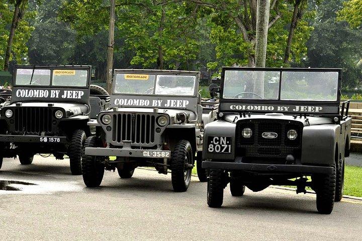 Colombo City Tour by Vietnam War Jeep from Colombo Seaport
