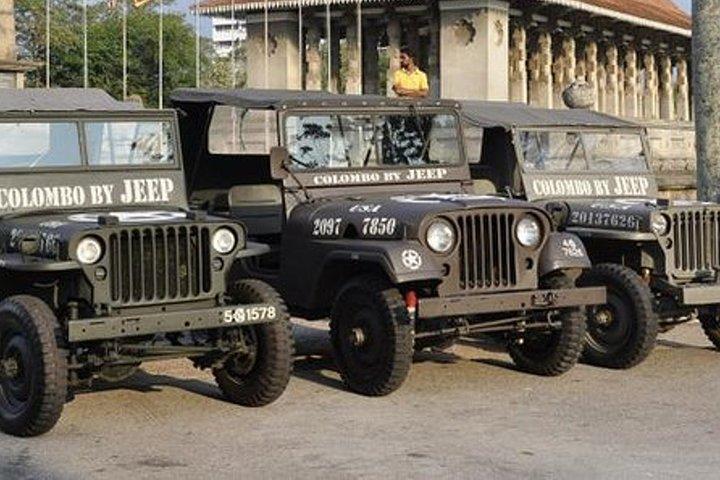 Colombo City Tour by Vietnam War Jeep from Colombo Seaport