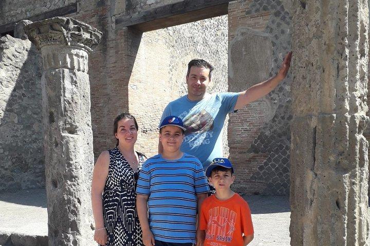 Percy Jackson and Roman Gods in Pompeii Tour for Kids