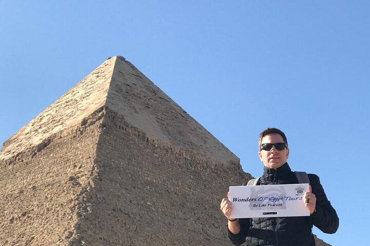 Day Tour To Giza Pyramids, Great Sphinx, Saqqara Pyramids & Memphis Capital