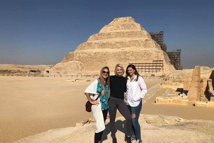 Day Tour To Giza Pyramids, Great Sphinx, Saqqara Pyramids & Memphis Capital