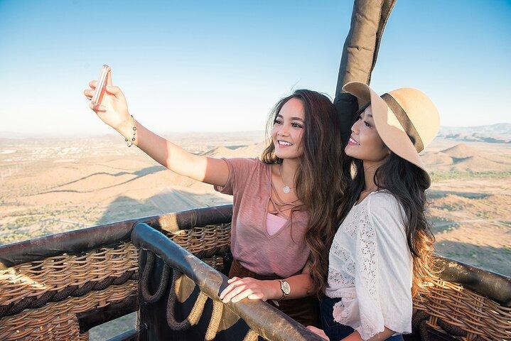 Phoenix Afternoon Hot Air Balloon Ride with Bubbly + Charcuterie
