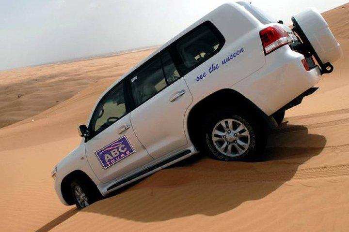 Camel Desert Safari with Traditional Dinner & Heritage Activities from Dubai