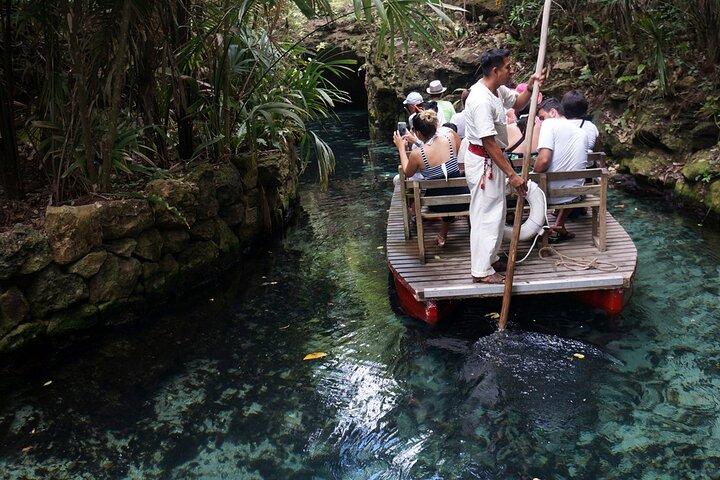 Xcaret Plus Tour! Nature Adventure + Transportation from Cancun