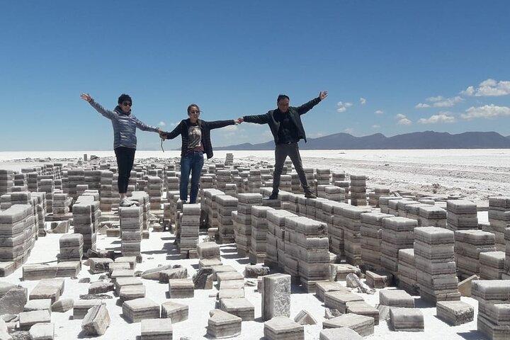 Uyuni Salt Flats from La Paz to Atacama Chile by Flight