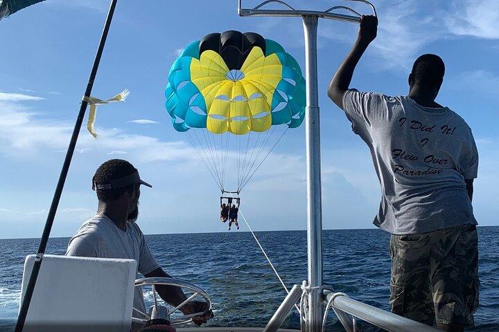 Bahamas Cabbage Beach Parasailing Adventure