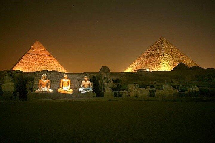 Sound and Light Show at Giza Pyramids- Private Transfer