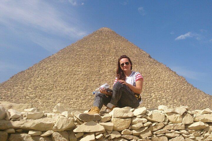Giza Pyramids, Sphinx include Nile felluca ride Half day Tour