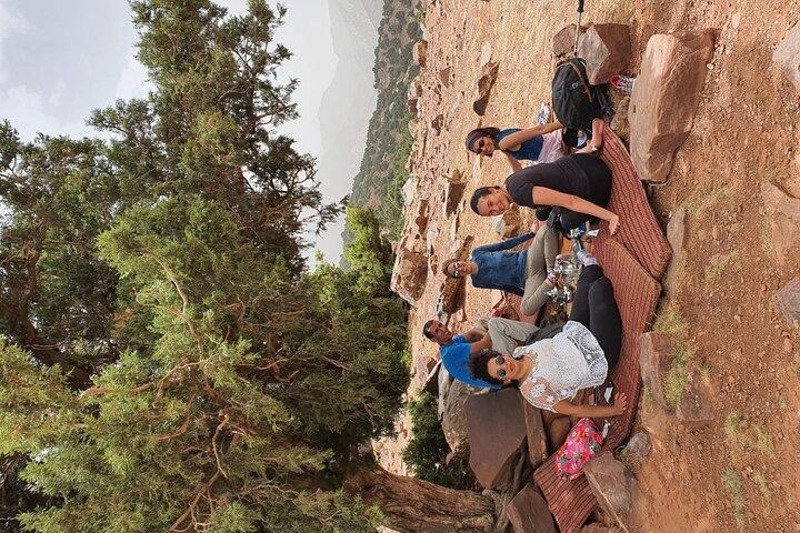 two days valley trek in the Atlas mountains